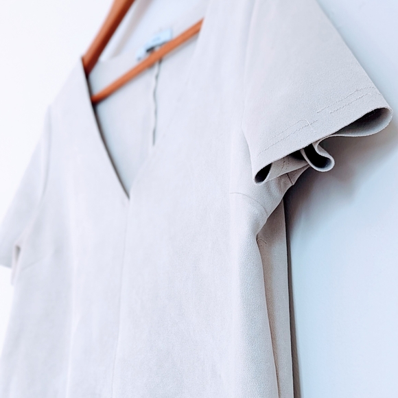 Micro Suede Tunic Dress - Picture 3 of 10